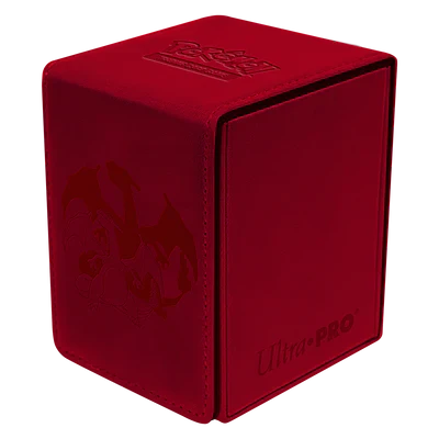 Ultra Pro Elite Charizard Deck Box Alcove Flip - Red
