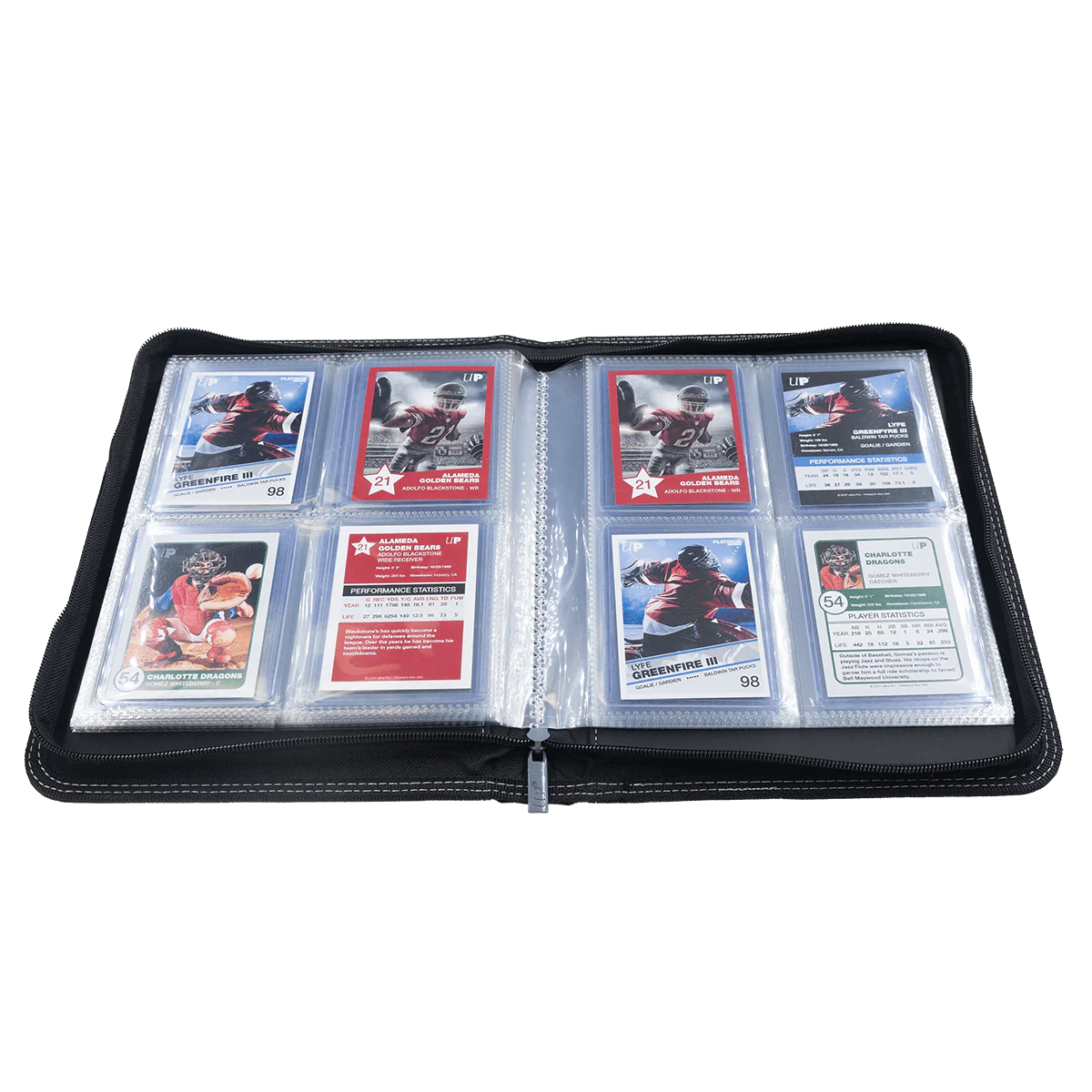 Ultra Pro Toploader 4-pocket Zip Album - Black | Eastridge Sports Cards