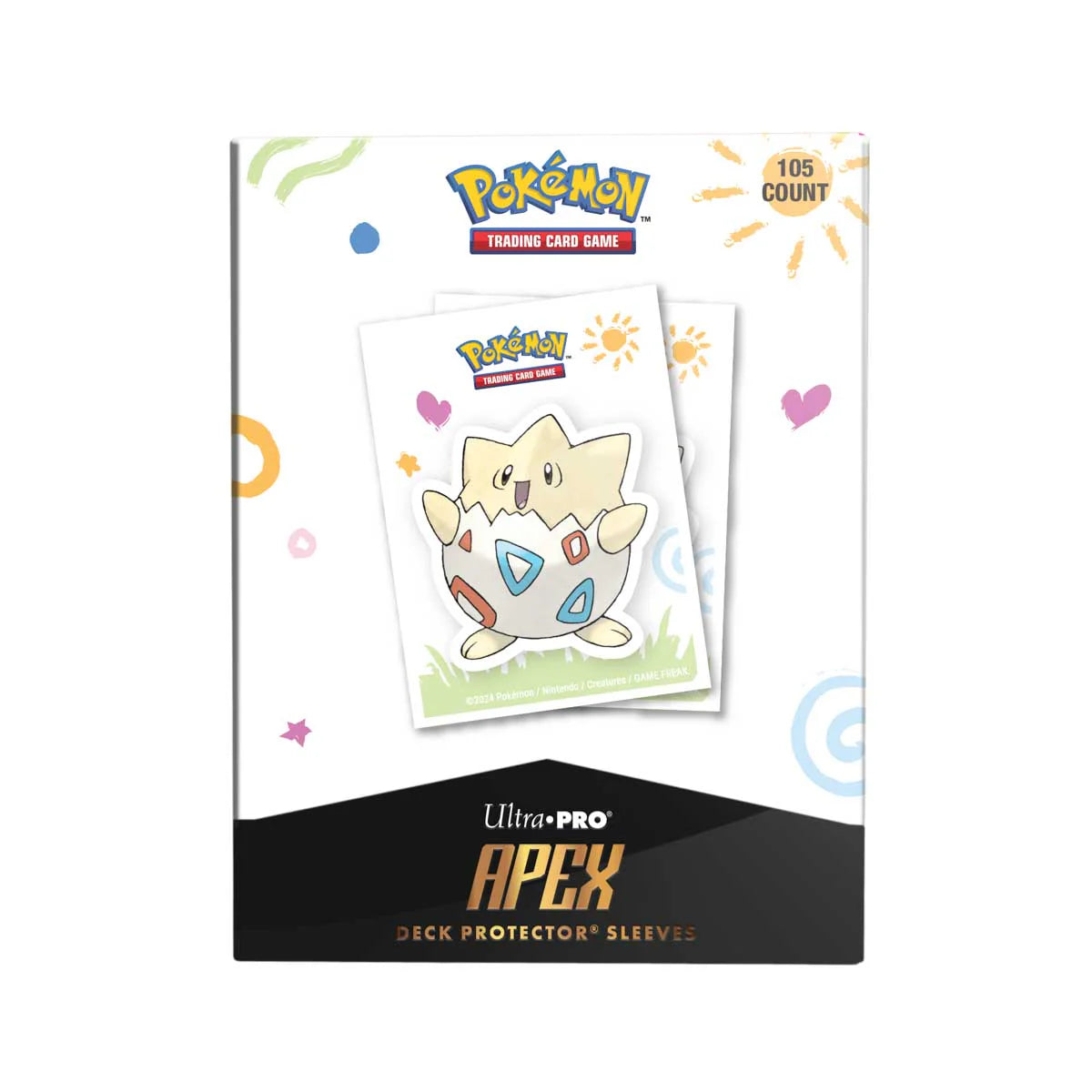 U.P. D-Pro Apex Pokemon Card Sleeves - Togepi (105ct) | Eastridge Sports Cards