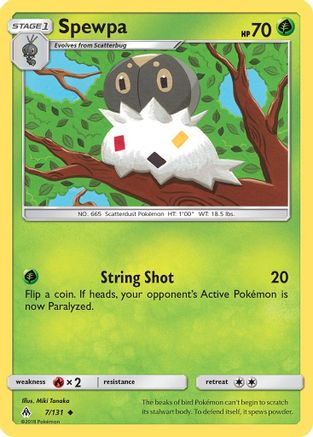 Spewpa (7/131) [Forbidden Light] - Uncommon