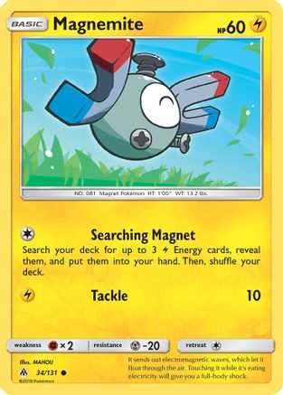 Magnemite (034/131) Reverse Holofoil [Forbidden Light] - Common