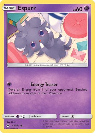 Espurr (044/131) Reverse Holofoil [Forbidden Light] - Common