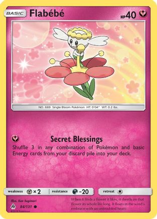 Flabebe (084/131) [Forbidden Light] - Common