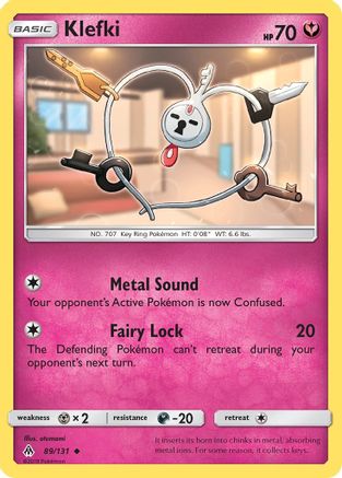 Klefki (089/131) [Forbidden Light] - Uncommon