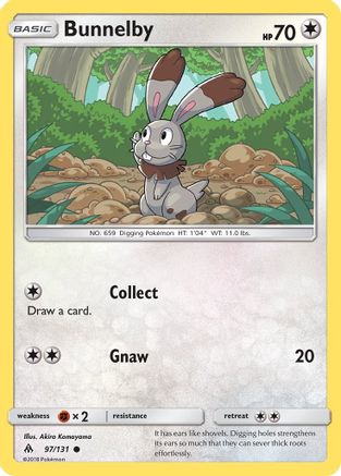Bunnelby (097/131) [Forbidden Light] - Common