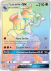 Lucario GX (Secret)  - Holofoil SM  Forbidden Light - Secret Rare
