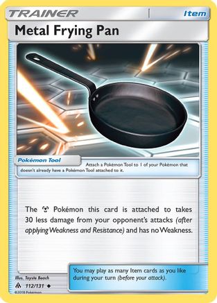 Metal Frying Pan (112/131) Reverse Holofoil [Forbidden Light] - Uncommon