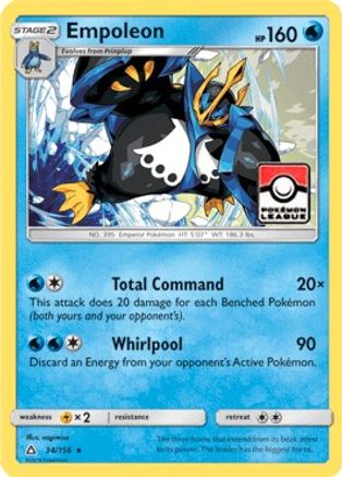 Empoleon (Pokemon League) (034/156) Reverse Holofoil [League & Championship Cards] - Promo