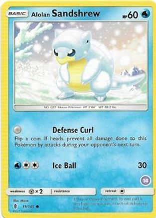 Alolan Sandshrew (14) (19) [SM Trainer Kit Alolan Sandslash & Alolan Ninetales] - Common