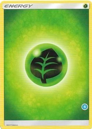 Grass Energy (5) [SM Trainer Kit Alolan Sandslash & Alolan Ninetales] - Common
