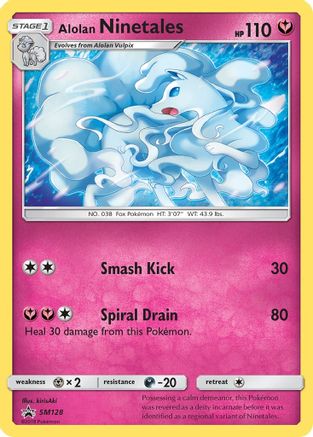 Alolan Ninetales - SM128 (SM128/248) Holofoil [SM Promos] - Promo
