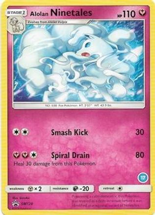 Alolan Ninetales (17) (SM128) [SM Trainer Kit Alolan Sandslash & Alolan Ninetales] - Promo