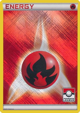 Fire Energy (2011 Pokemon League) Holofoil [League & Championship Cards] - Promo