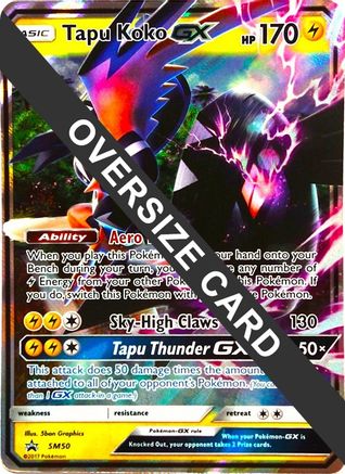 Tapu Koko GX - SM50 (SM50) Holofoil [Jumbo Cards] - Promo