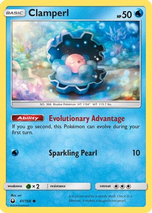 Clamperl (041/168) [Celestial Storm] - Common