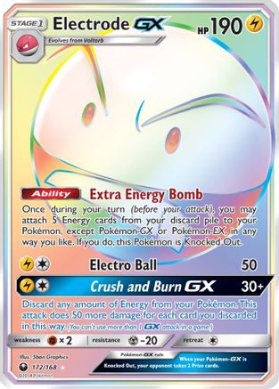 Electrode GX (Secret) (172/168) Holofoil [Celestial Storm] - Secret Rare
