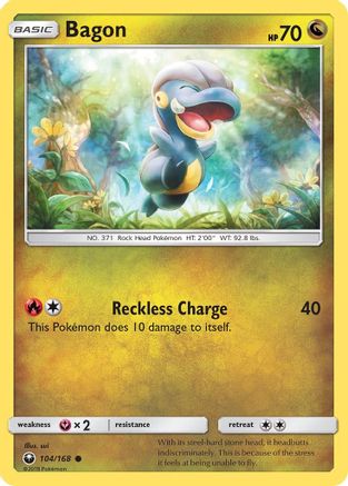 Bagon (104/168) [Celestial Storm] - Common