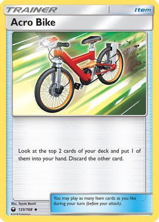Acro Bike (123/168) Reverse Holofoil [Celestial Storm] - Uncommon