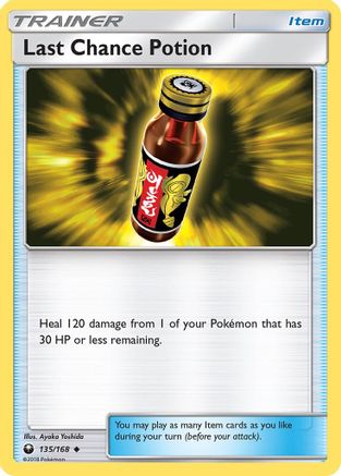 Last Chance Potion (135/168) Reverse Holofoil [Celestial Storm] - Uncommon