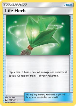 Life Herb (136/168) Reverse Holofoil [Celestial Storm] - Uncommon