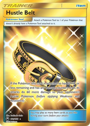 Hustle Belt (Secret) (179/168) Holofoil [Celestial Storm] - Secret Rare