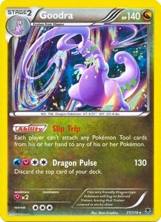 Goodra (Cosmos Holo) (77/119) Holofoil [Blister Exclusives] - Promo
