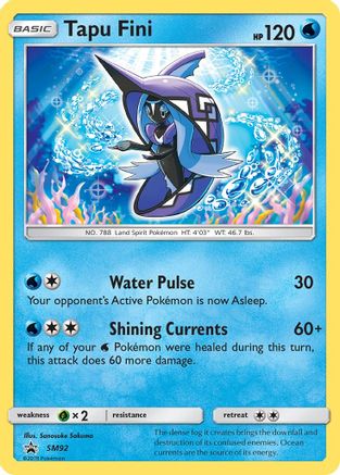 Tapu Fini - SM92 (SM92/248) Holofoil [SM Promos] - Promo