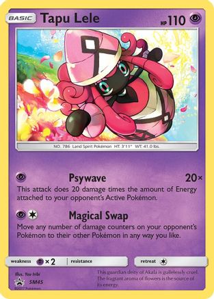 Tapu Lele - SM45 (SM45/248) Holofoil [SM Promos] - Promo