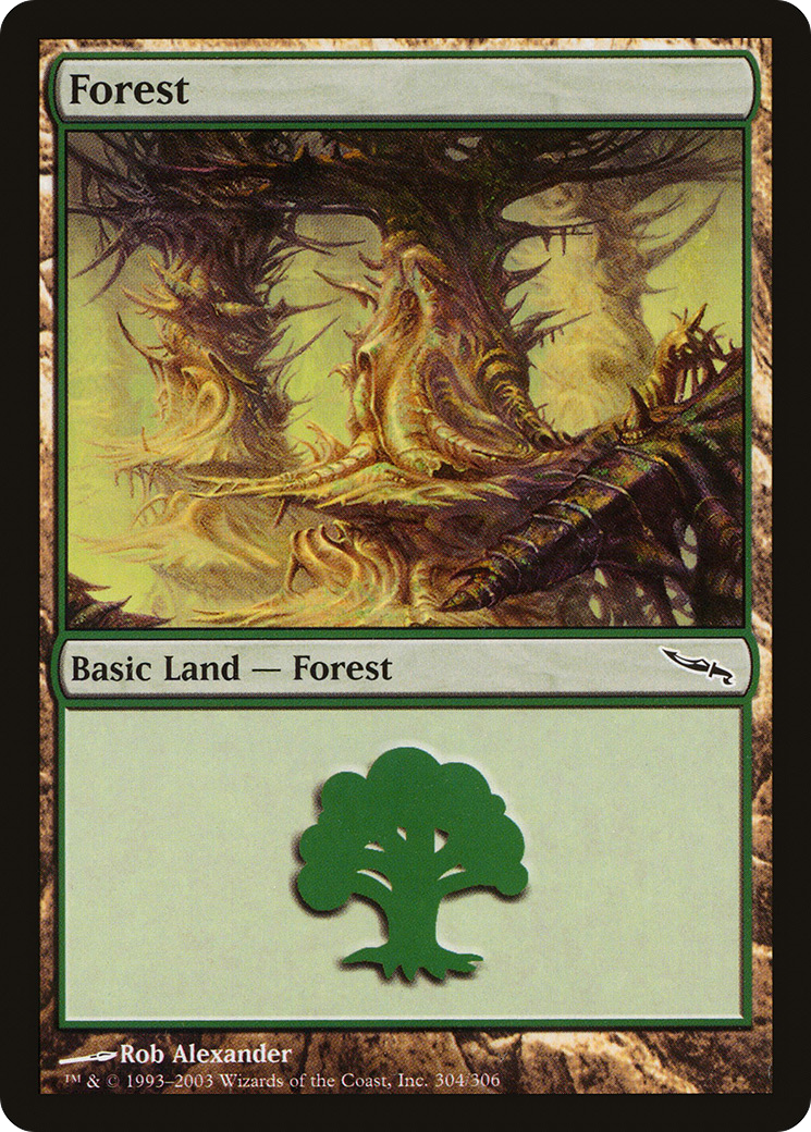 Forest (304) (MRD-304) - Mirrodin