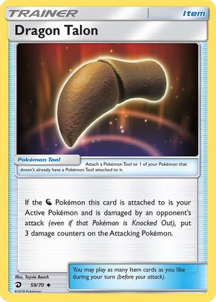 Dragon Talon (59/70) Reverse Holofoil [Dragon Majesty] - Uncommon
