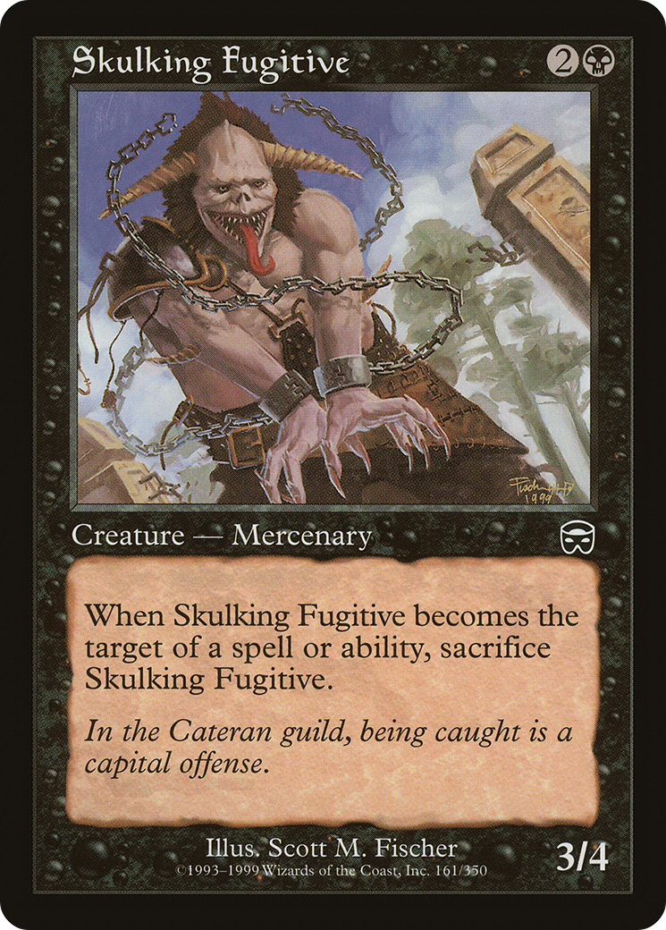 Skulking Fugitive (MMQ-161) - Mercadian Masques