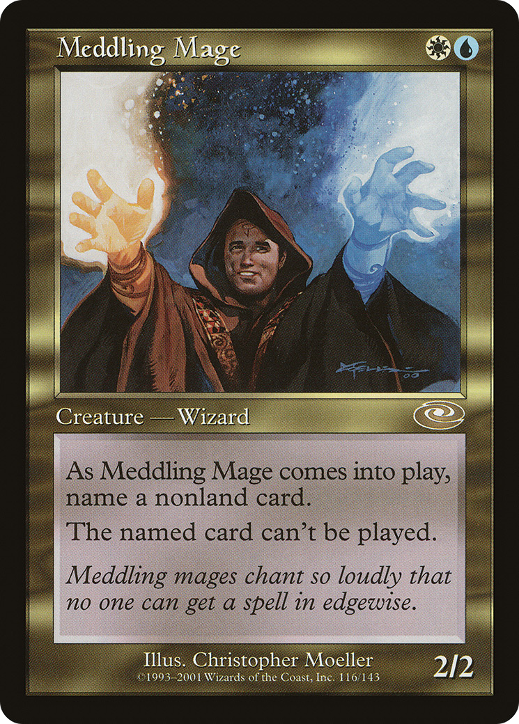 Meddling Mage (PLS-116) - Planeshift