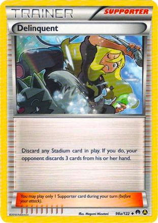 Delinquent (98a/122) [Alternate Art Promos] - Promo