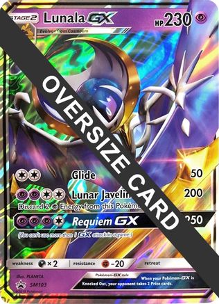 Lunala GX - SM103 (SM103) Holofoil [Jumbo Cards] - Promo