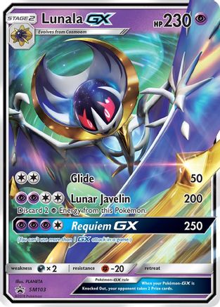 Lunala GX - SM103 (SM103/248) Holofoil [SM Promos] - Promo