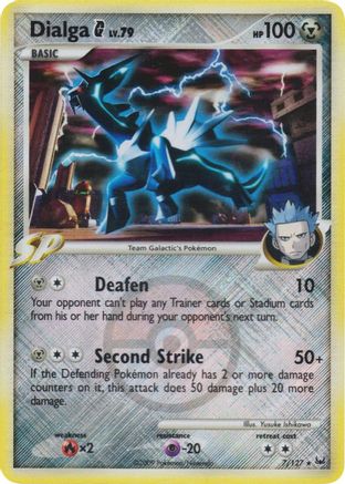 Dialga G (League Promo) (007/127) Reverse Holofoil [League & Championship Cards] - Promo
