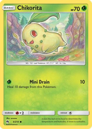 Chikorita (006/214) [Lost Thunder] - Common
