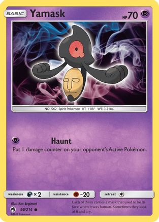 Yamask (99/214) [Lost Thunder] - Common