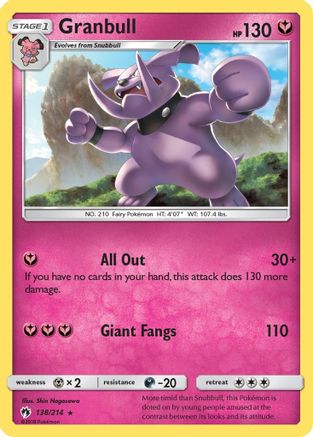 Granbull (138/214) [Lost Thunder] - Rare