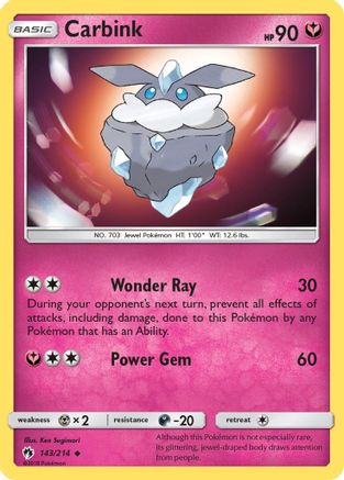 Carbink (143/214) [Lost Thunder] - Uncommon