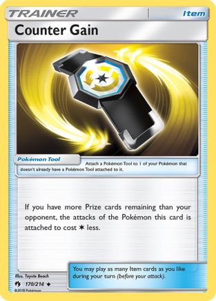 Counter Gain (170/214) Reverse Holofoil [Lost Thunder] - Uncommon