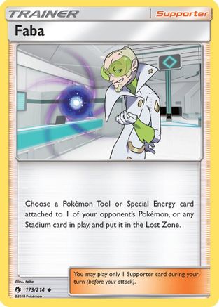 Faba (173/214) [Lost Thunder] - Uncommon