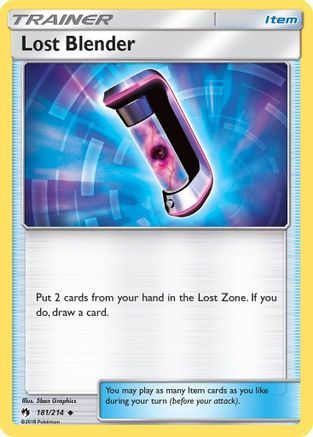Lost Blender (181/214) Reverse Holofoil [Lost Thunder] - Uncommon