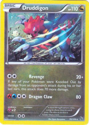 Druddigon(Cosmos Holo) (70/106(Cosmos) Holofoil [Blister Exclusives] - Promo