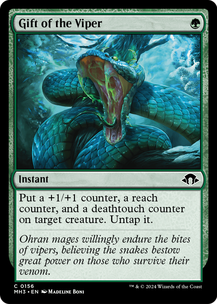 Gift of the Viper (MH3-156) - Modern Horizons 3