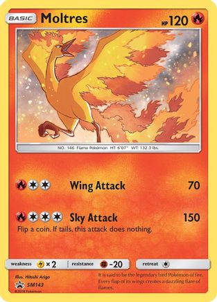 Moltres - SM143 (SM143/248) Holofoil [SM Promos] - Promo