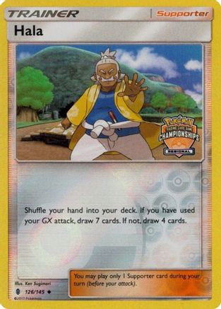 Hala (Regional Championships) (126/145) Reverse Holofoil [League & Championship Cards] - Promo
