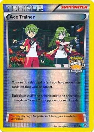 Ace Trainer (Regional Championships) [Staff] (69/98) Reverse Holofoil [League & Championship Cards] - Promo