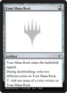Your Mana Rock (UNK-) - Unknown Event