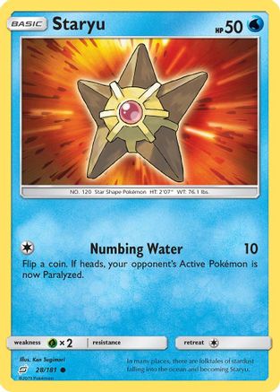 Staryu (28/181) [Team Up] - Common
